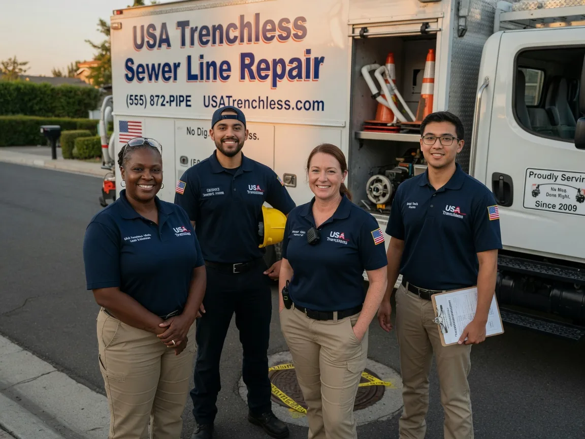 Sewer Line Repair company in Luna Pier, MI